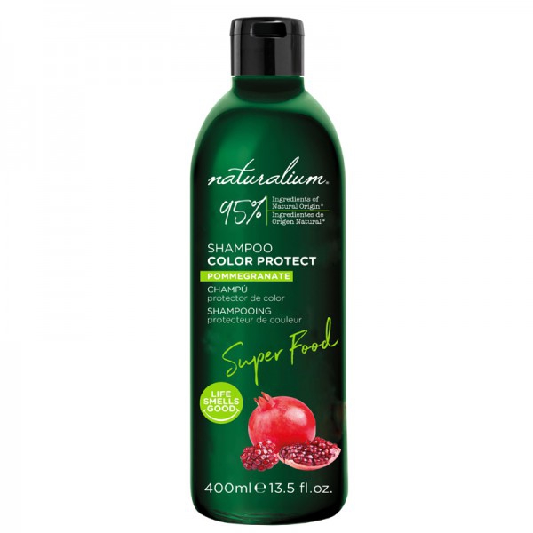 Naturalium Superfood Granatapfel-Shampoo (400 ml): Ideal zur Pflege von coloriertem oder gesträhntem Haar